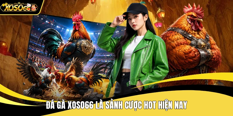 Đá gà XOSO66 là sảnh cược hot hiện nay