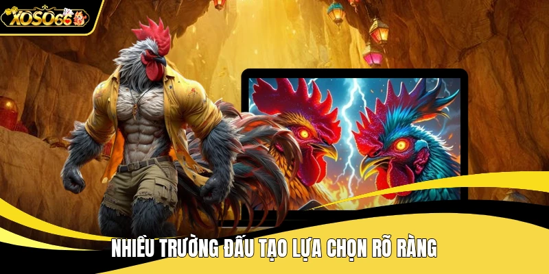 Nhiều trường đấu tạo lựa chọn rõ ràng